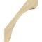 Ekena Millwork 6"W x 16"D x 20"H Legacy Rough Sawn Knee Brace, Douglas Fir BRC06X16X20LEC00RDF - alternate 3